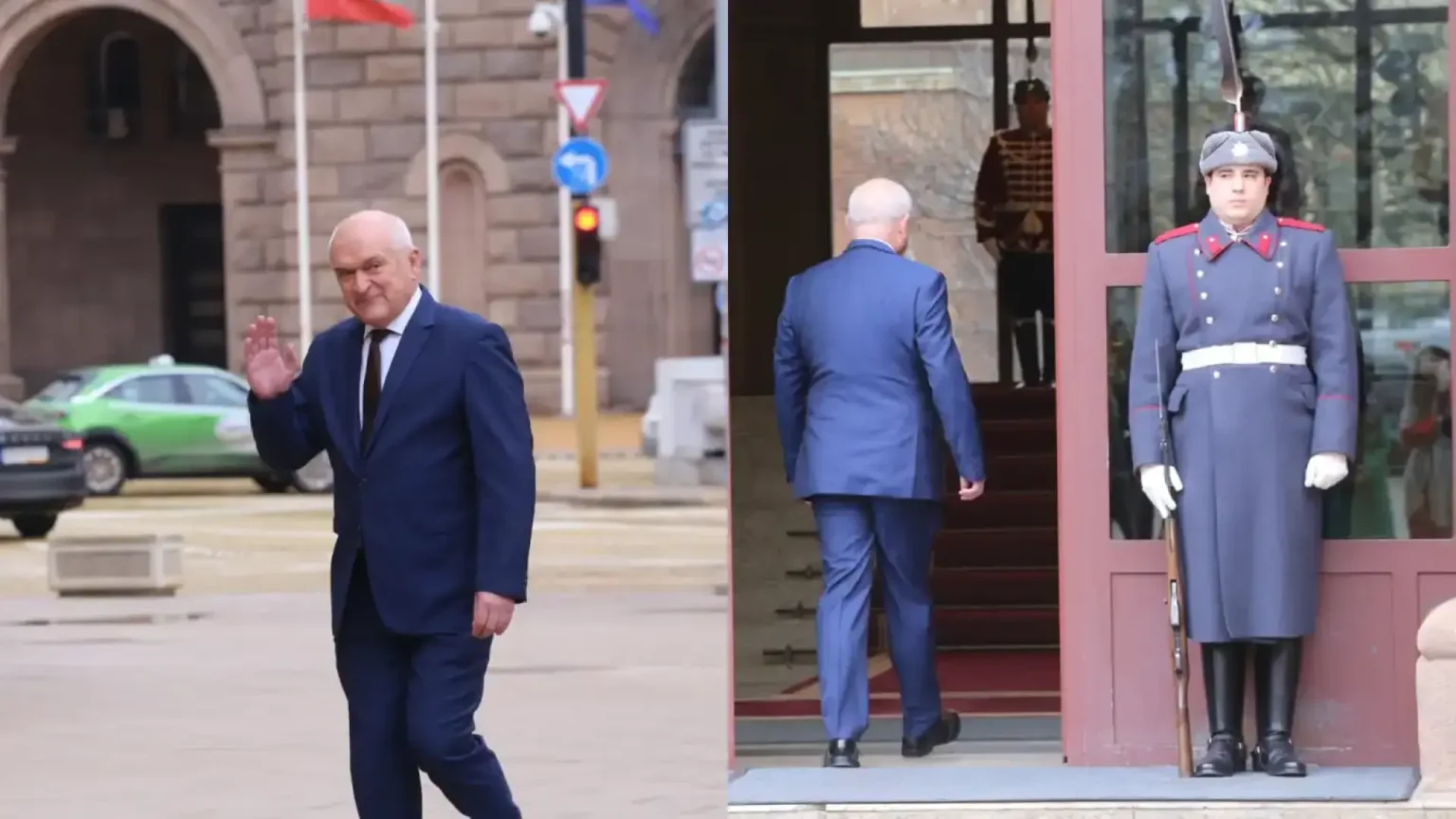 Главчев изненада Йотова, хвана я неподготвена на входа на "Дондуков" 2 Снимки 1 Главчев изненада йотова, хвана я неподготвена на входа на "дондуков" 2 снимки