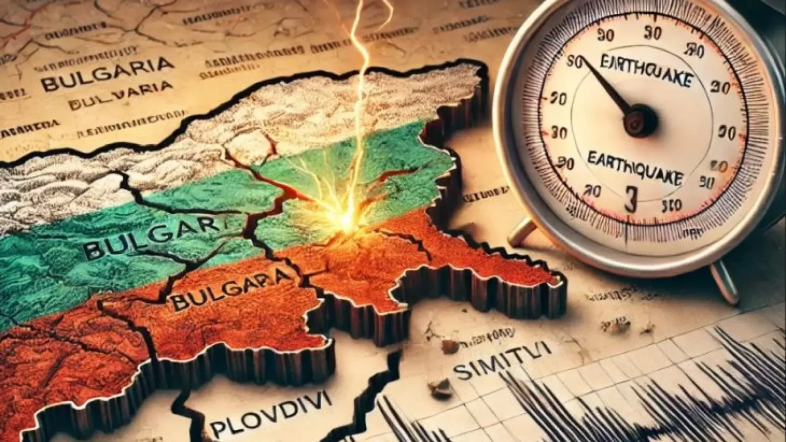 Какво става?! Ново земетресение в ранни зори в българия!