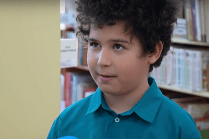 257 книги за една година: как 10-годишно момче постигна впечатляващ рекорд