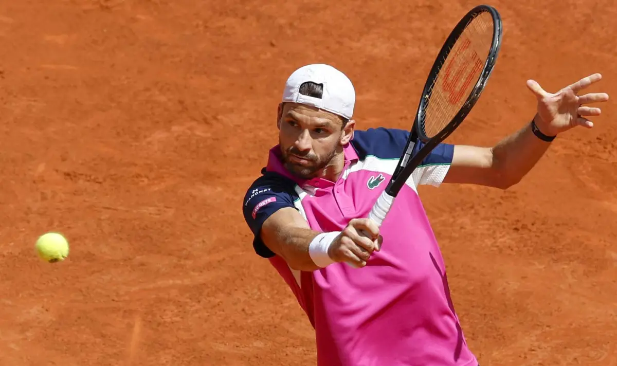 Григор димитров взе интересно решение!